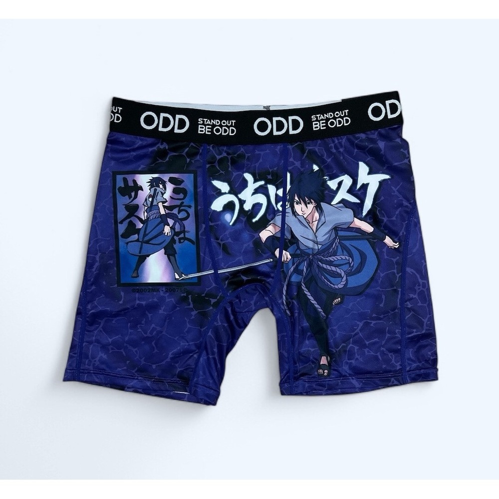 Odd Sox Boxers Naruto Shippuden Character MENS Size MEDIUM
